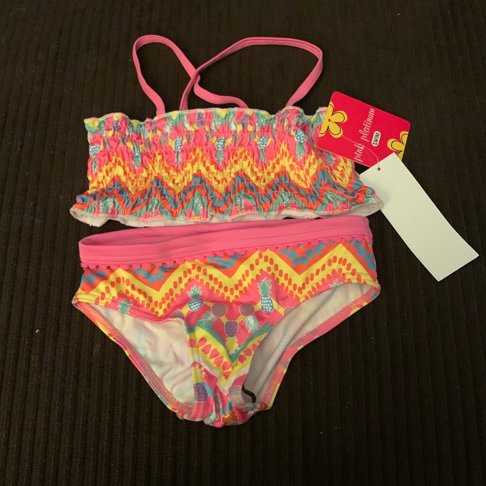 Pineapple swim suit